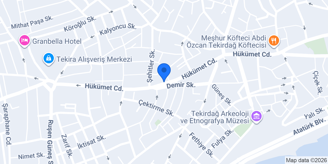 Polis Merkezi Amirliği konumu