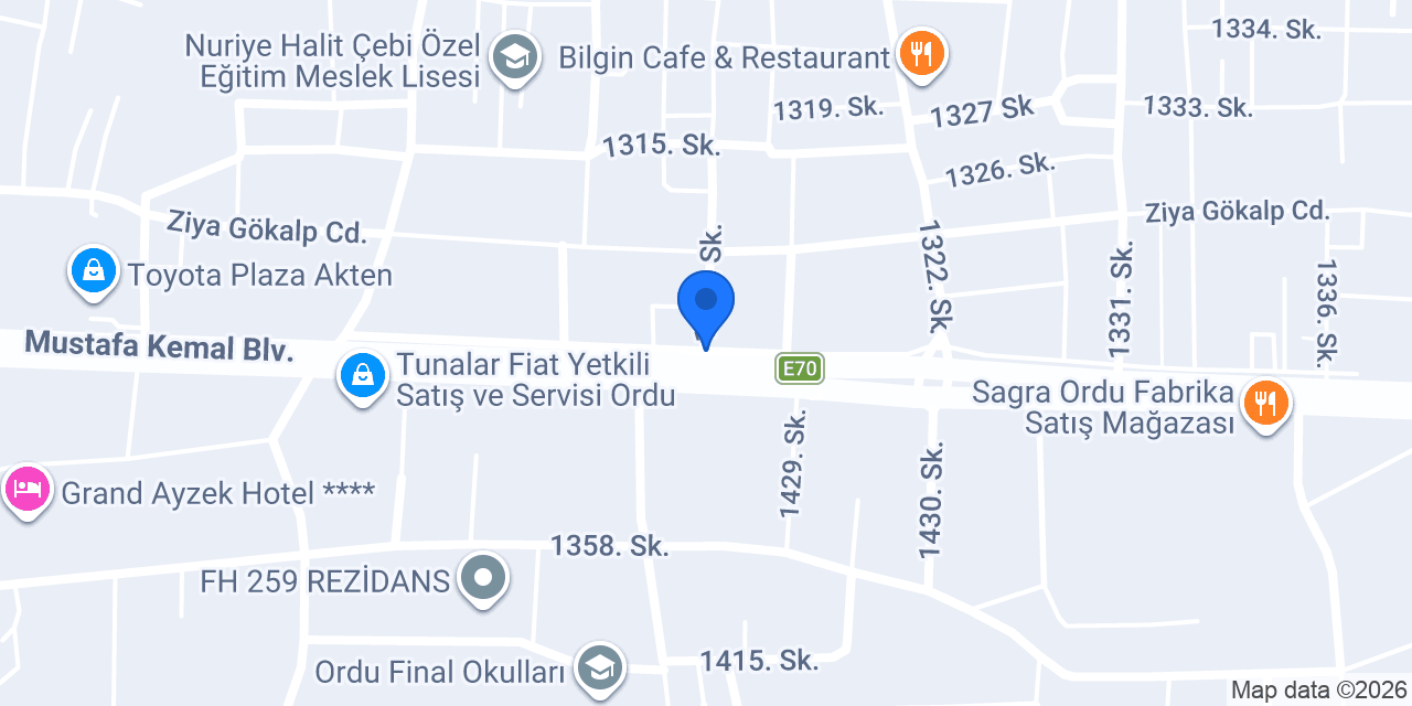 HARPUT RESTAURANT&CAFE konumu