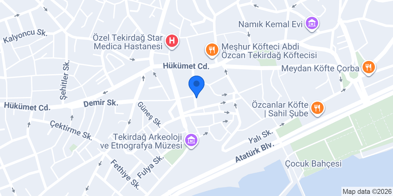 Acıktım FastFood konumu