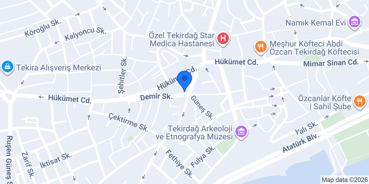 Paşa Sürücü Kursu konumu