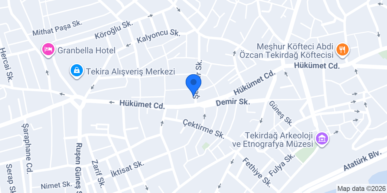 HasBay Mimarlık konumu