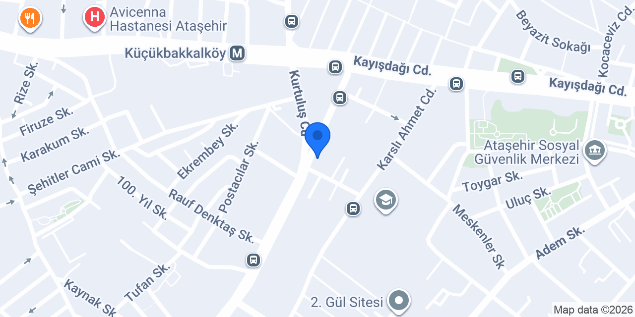 A.101 Harca Harca Bitmez konumu