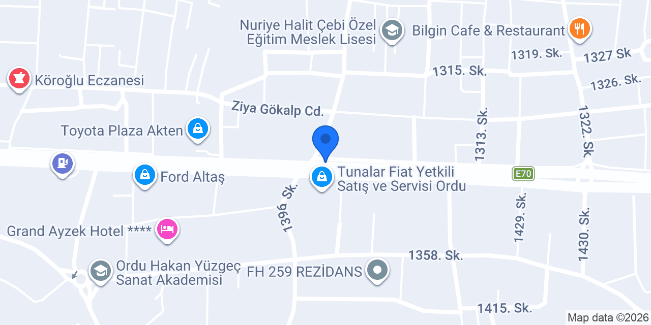 AYKAN İNŞAAT konumu
