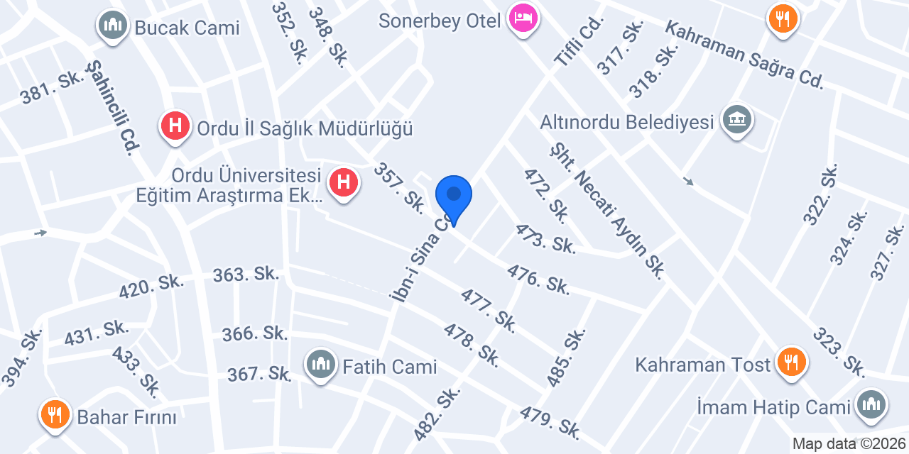 TERZİ MUZAFFER konumu