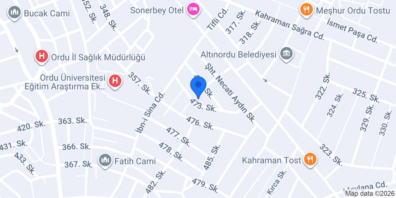 KARAKUŞ GARAJ konumu