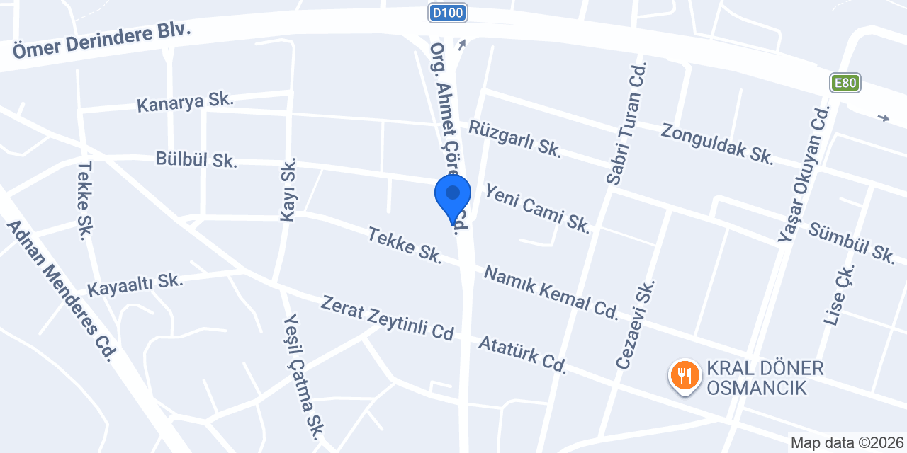 Yurtiçi Kargo Osmancık konumu