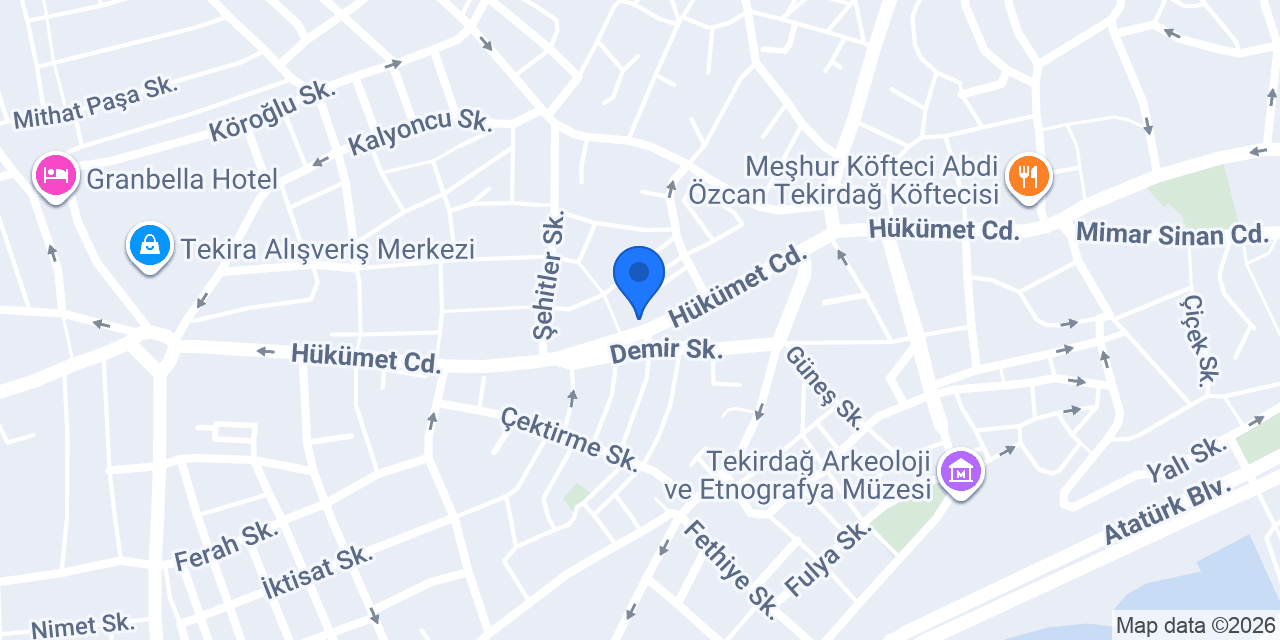 Dostlar Taksi konumu