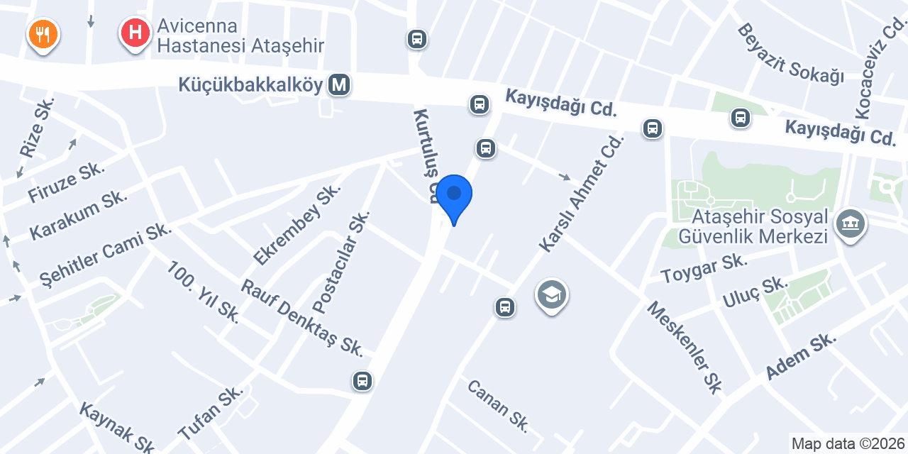 Oses Çiğ Köfte konumu