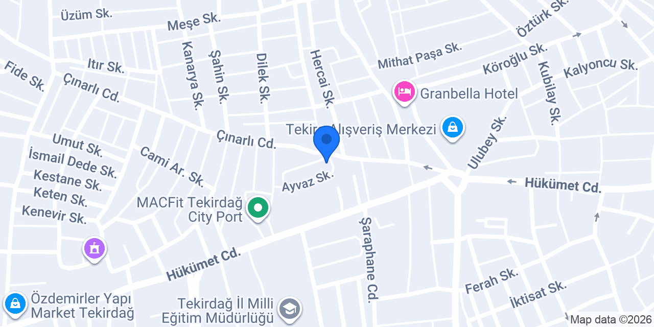 MEGA KOLTUK DÖŞEME konumu
