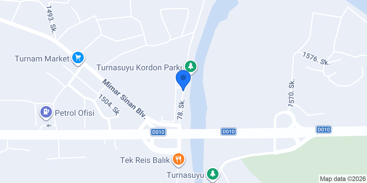 Doğa Koleji Ordu Kampüsü konumu