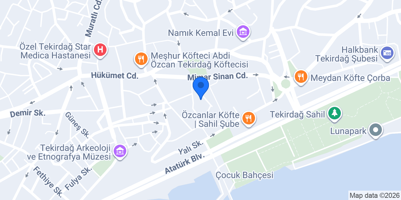 Tekirdağ soğutma havalandırma konumu