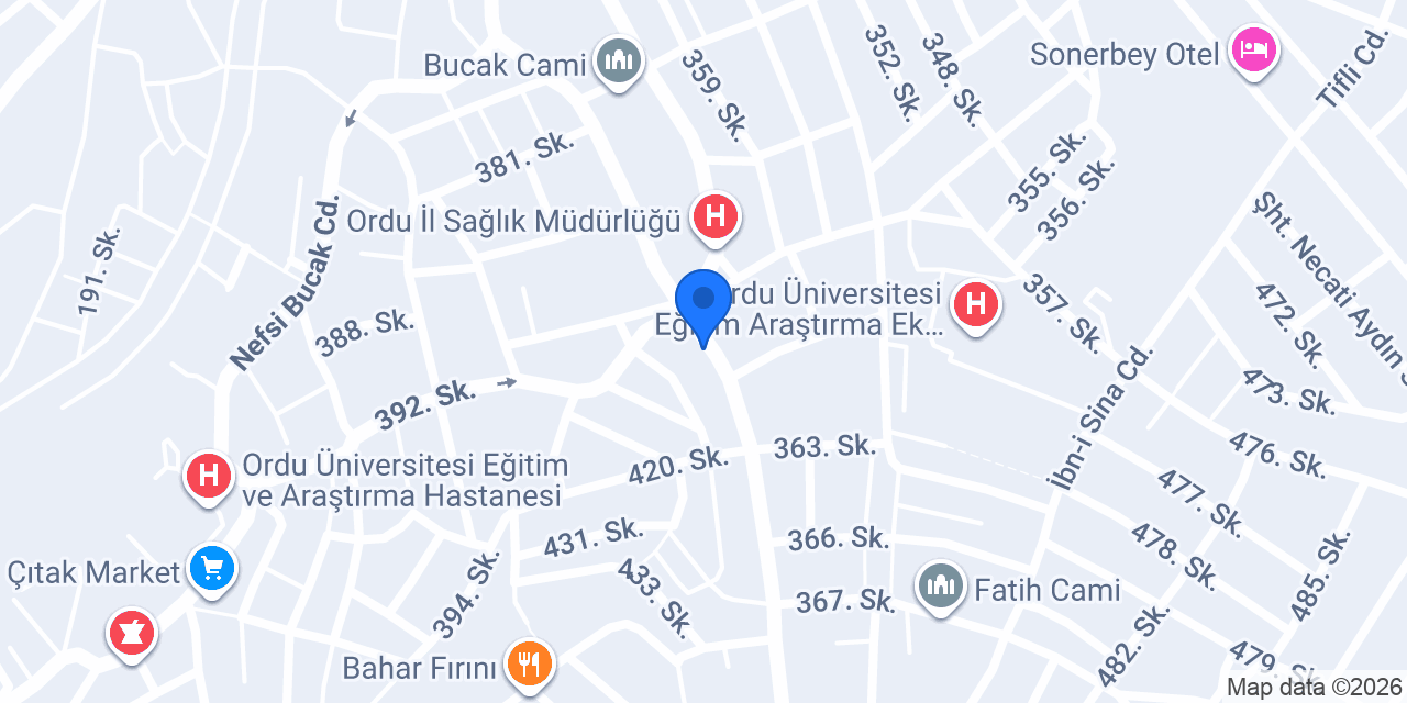 İstanbul Unlu Gıda Mamülleri konumu