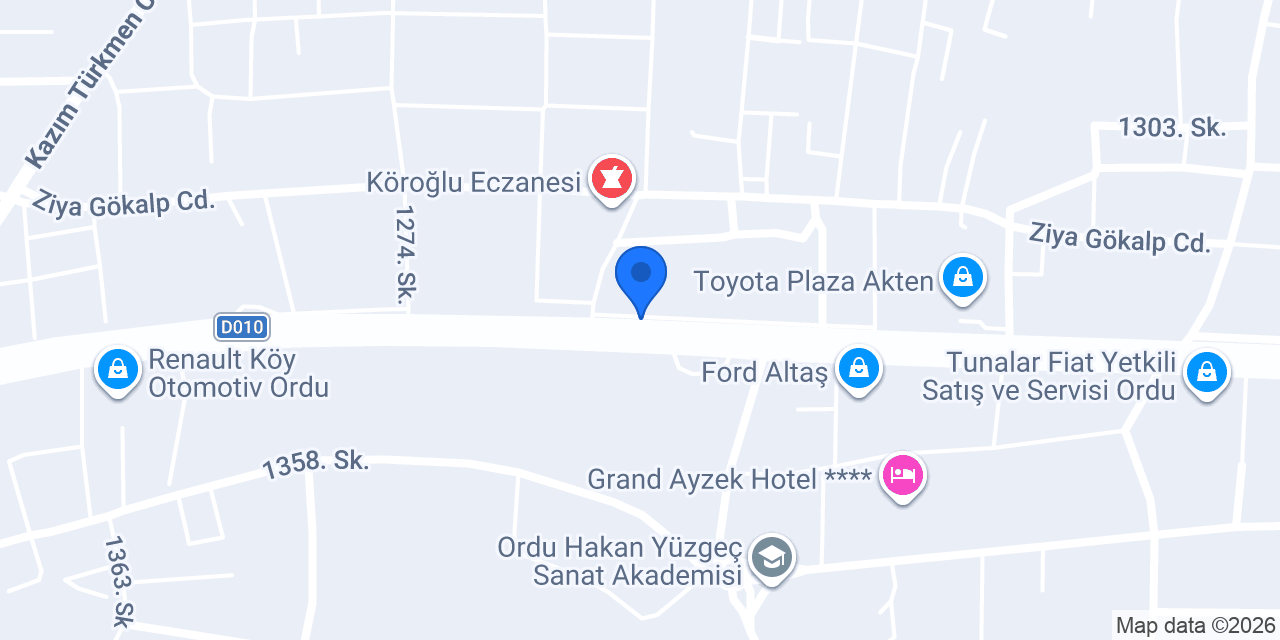 Çamsan Original konumu