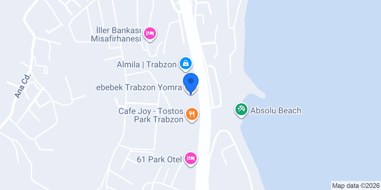 ebebek Trabzon Yomra konumu