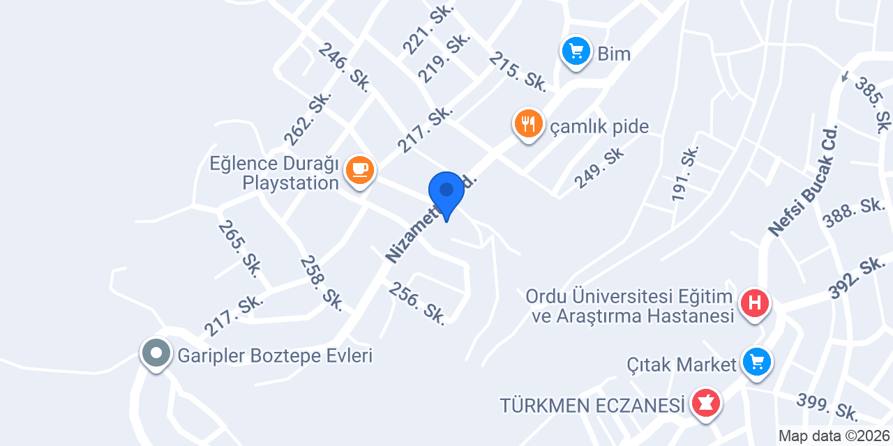 Emsal Terzi konumu