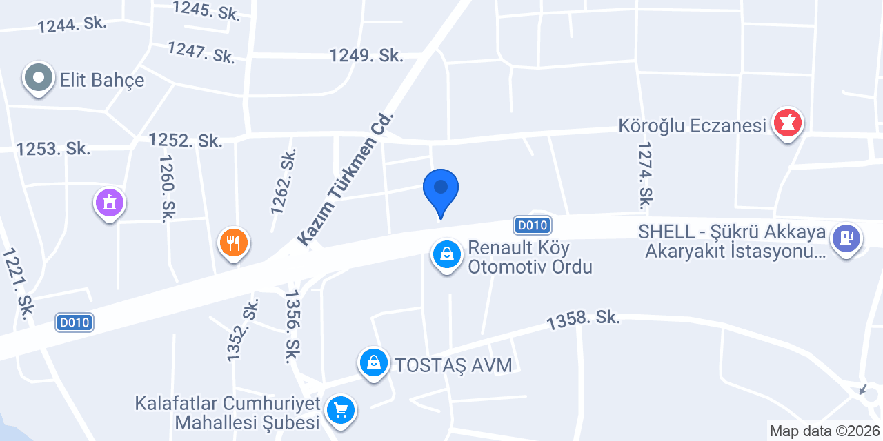 Yurtseven Elektrik konumu