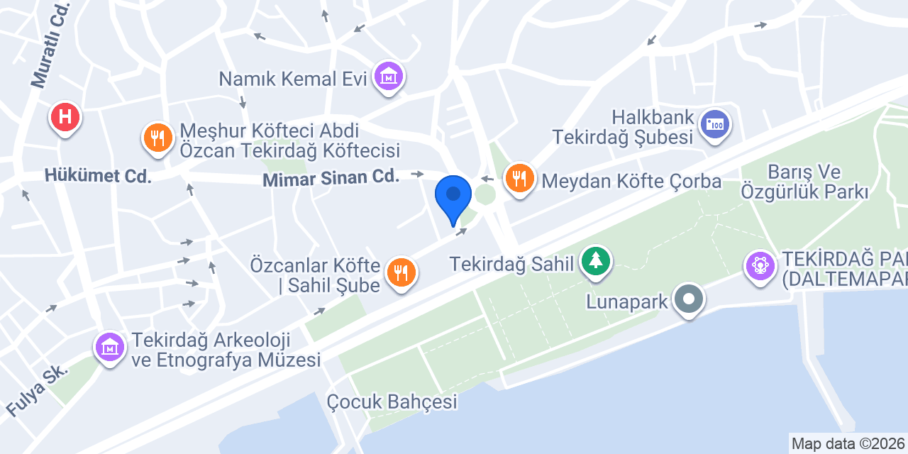 Chibox Tekirdağ konumu