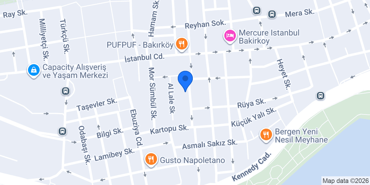 Dest Spa Masaj Bakırköy konumu