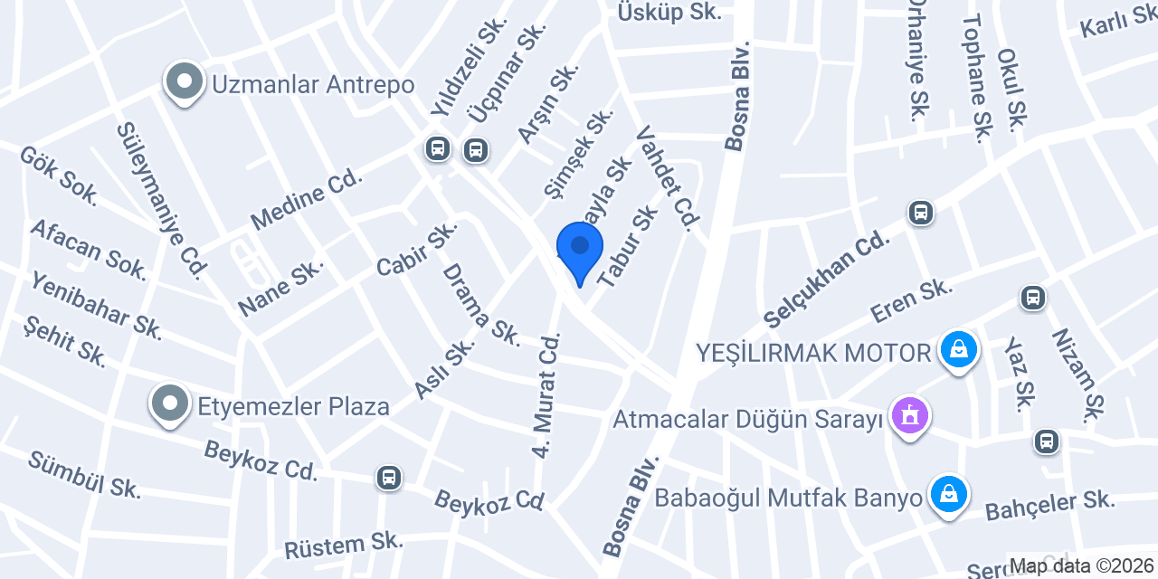 Ege Tekstil konumu