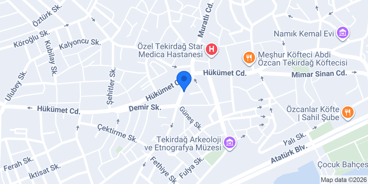 Güven Kasap konumu