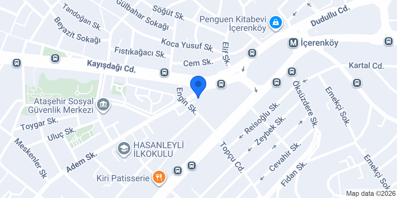 Always Waffle İçerenköy konumu