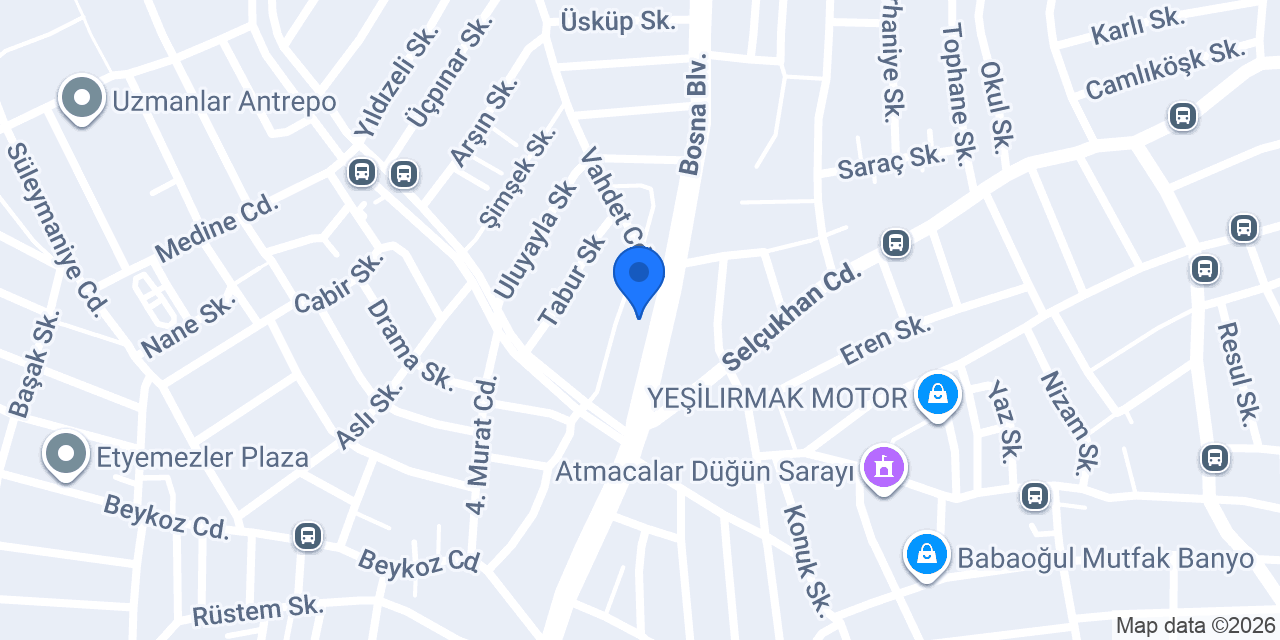 2a inşaat yapı malz.dek.san.tic.ltd.şti. konumu