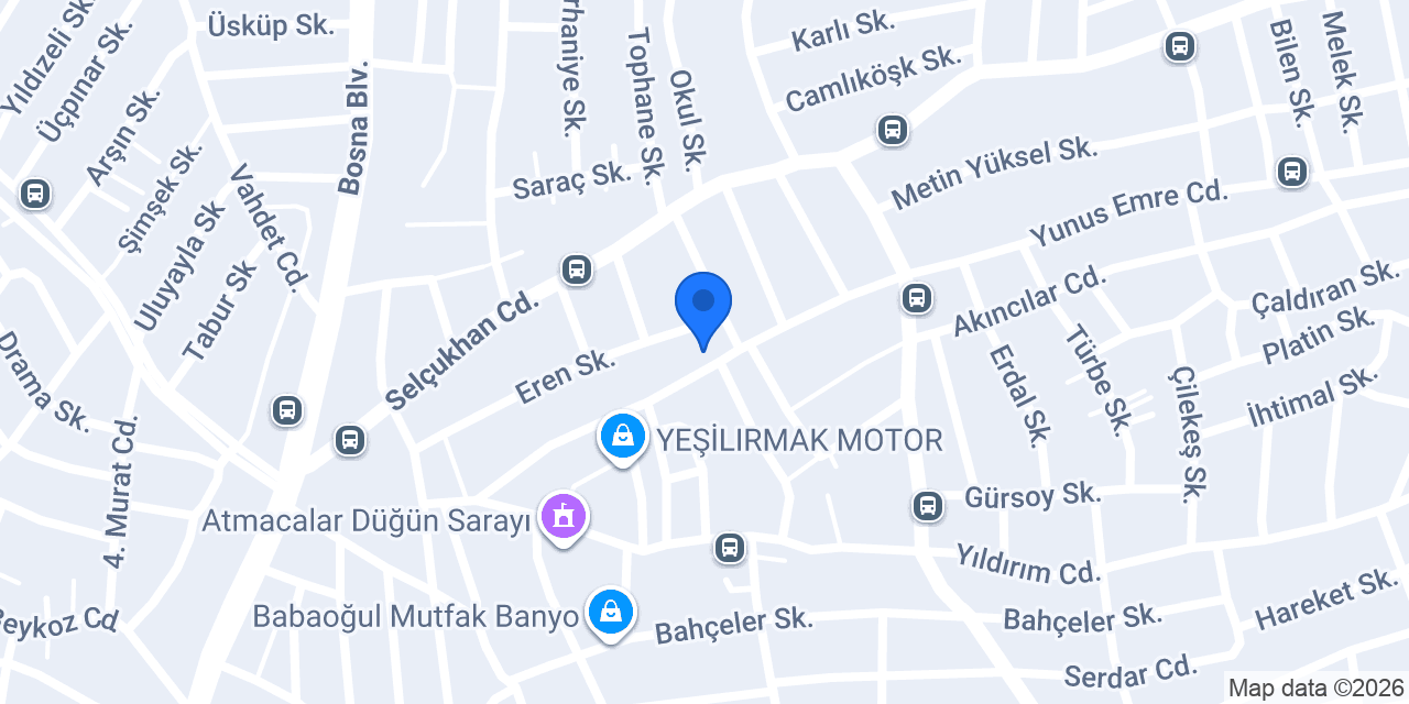 Nebih ve Emirkan Yapı konumu