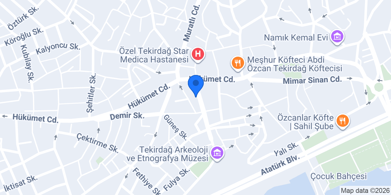 Çevik Hukuk Bürosu-Av.Koray ÇEVİK konumu
