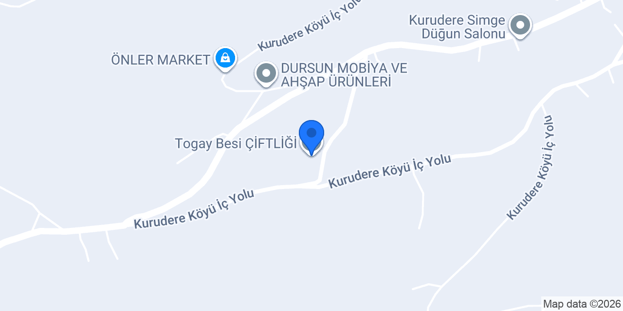 Togay Besi ÇİFTLİĞİ konumu