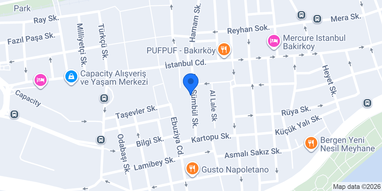 Norito Kitchen Kore Mutfağı Bakırköy konumu