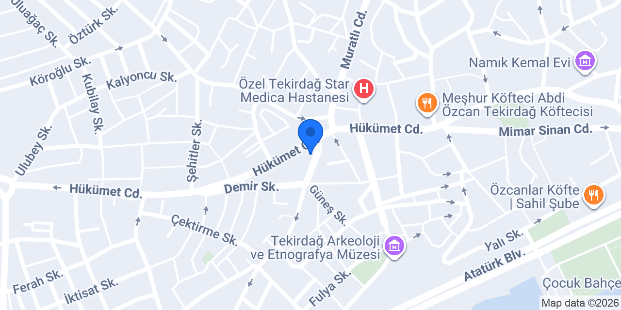 AYBİ KSAP KÖFTE konumu