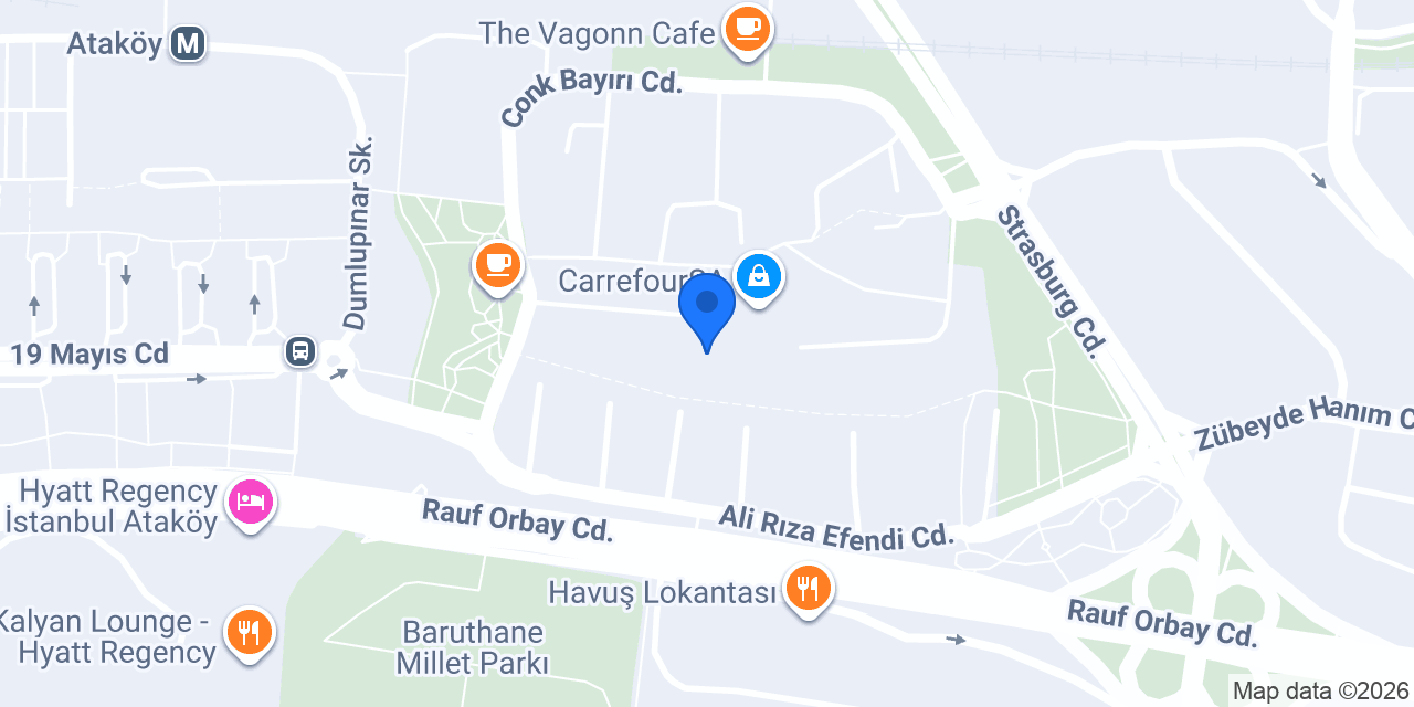 Cevizaltı cafe ATAKÖY konumu