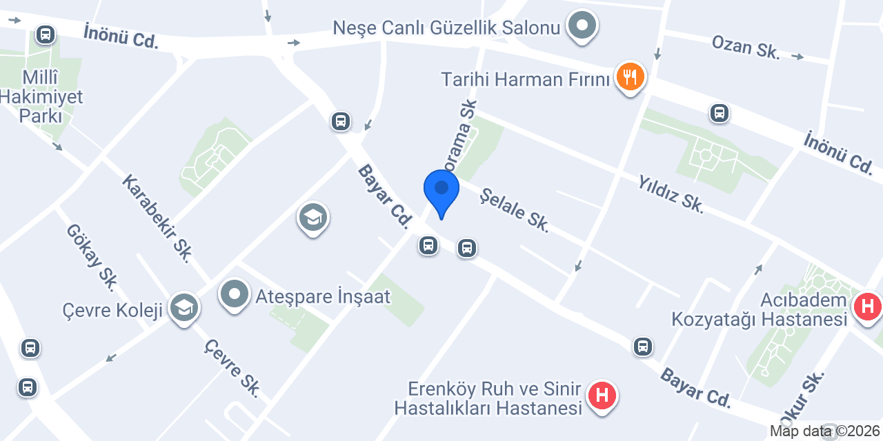 Gülpembe Pastanesi Butik konumu