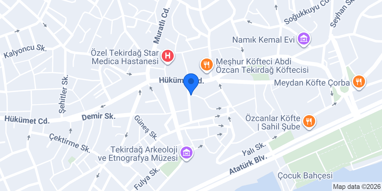 MERİÇ EMLAK konumu