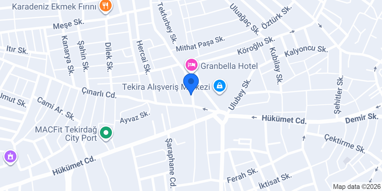 Güneyer Eczanesi konumu