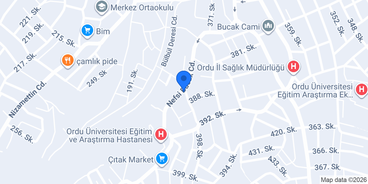 BUCAK TAKSİ konumu