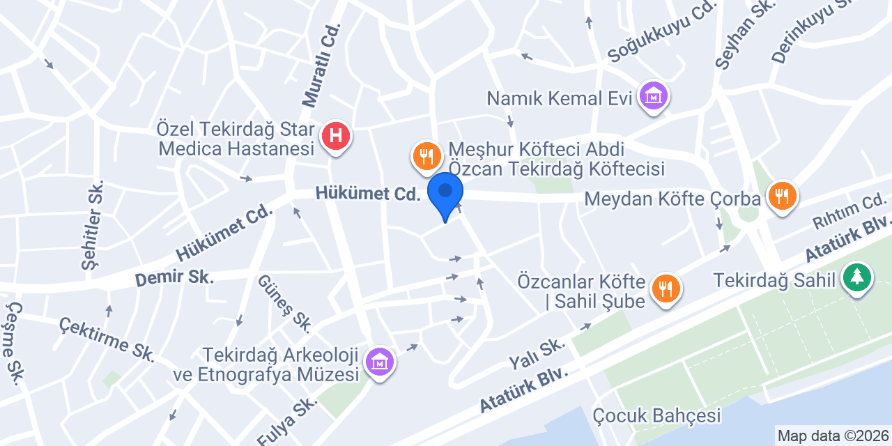 ERİŞ ET konumu