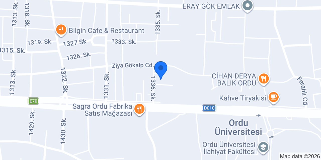 Esse masaj salonu ORDU konumu