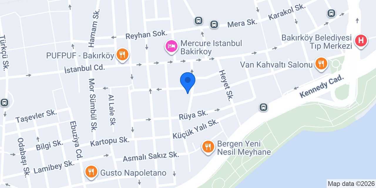 Yaşampark Sağlık Bakırköy konumu