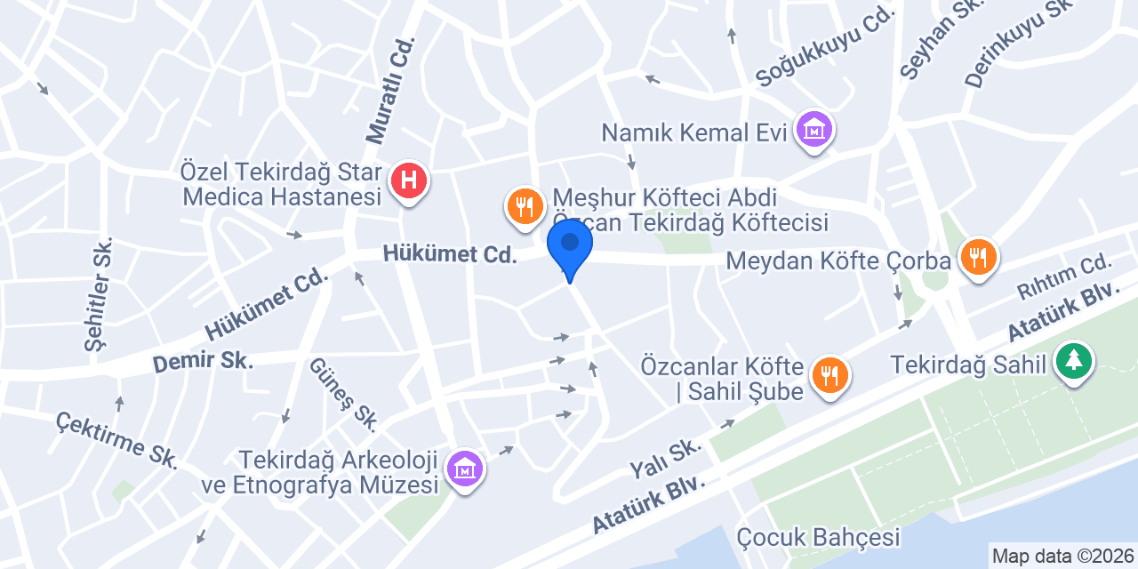 Kocaeli Börek konumu