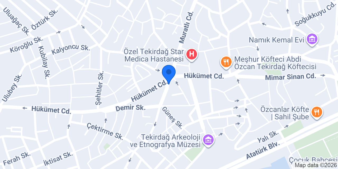 Üzmezoğlu Eczanesi konumu