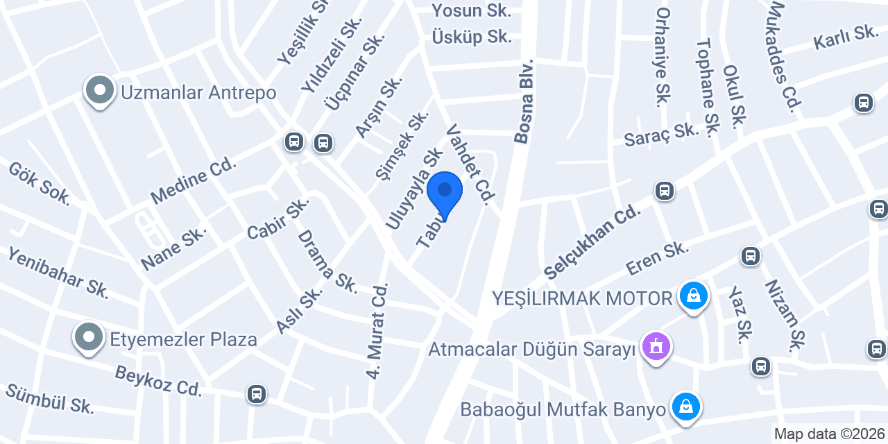 Yakamoz Bayan Kuaförü konumu