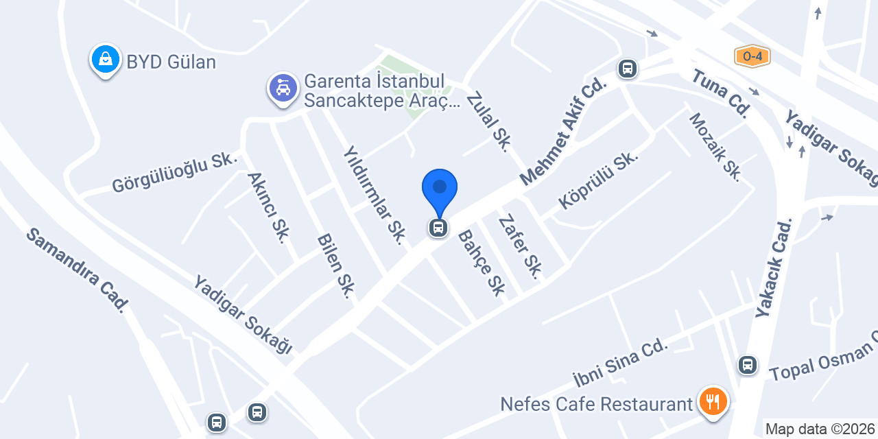 Pasifik Motor SYM Sancaktepe konumu