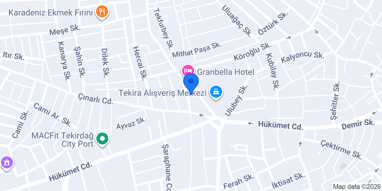 Deniz Elektrik konumu