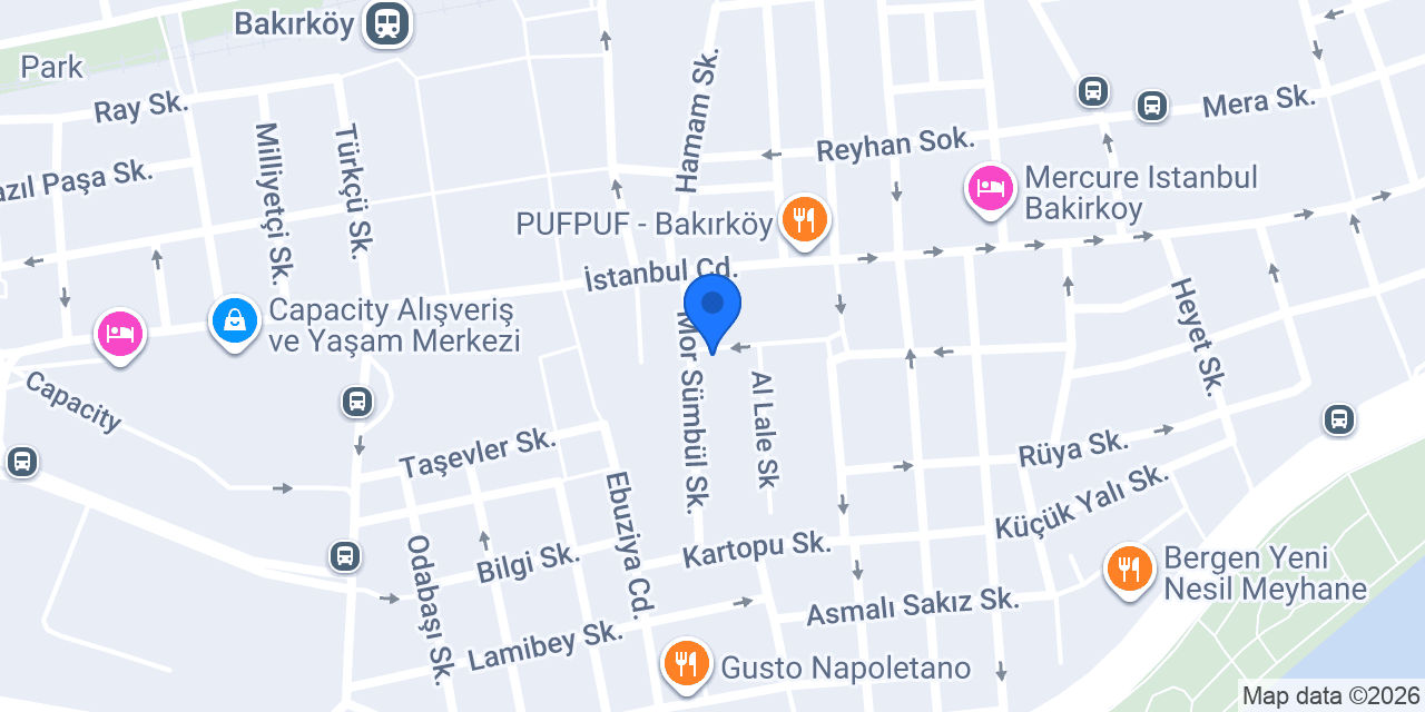 Eray Kitabevi Bakırköy konumu