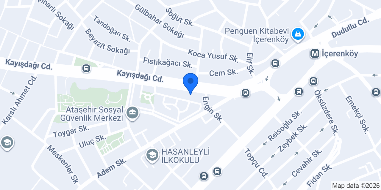 Nil Tuğ Ayak Bakım Merkezi konumu