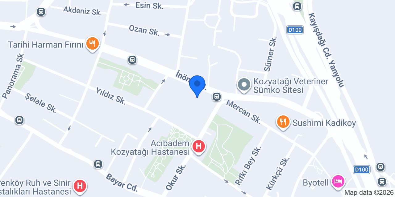 Ataser Eczanesi konumu