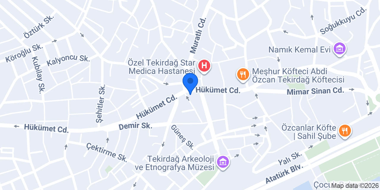 Tekirdağ Ucuz Taksi konumu