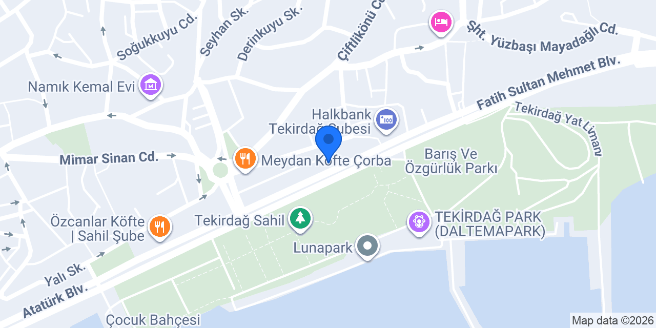HEKİM BİRLİĞİ TRAKYA ŞUBESİ konumu