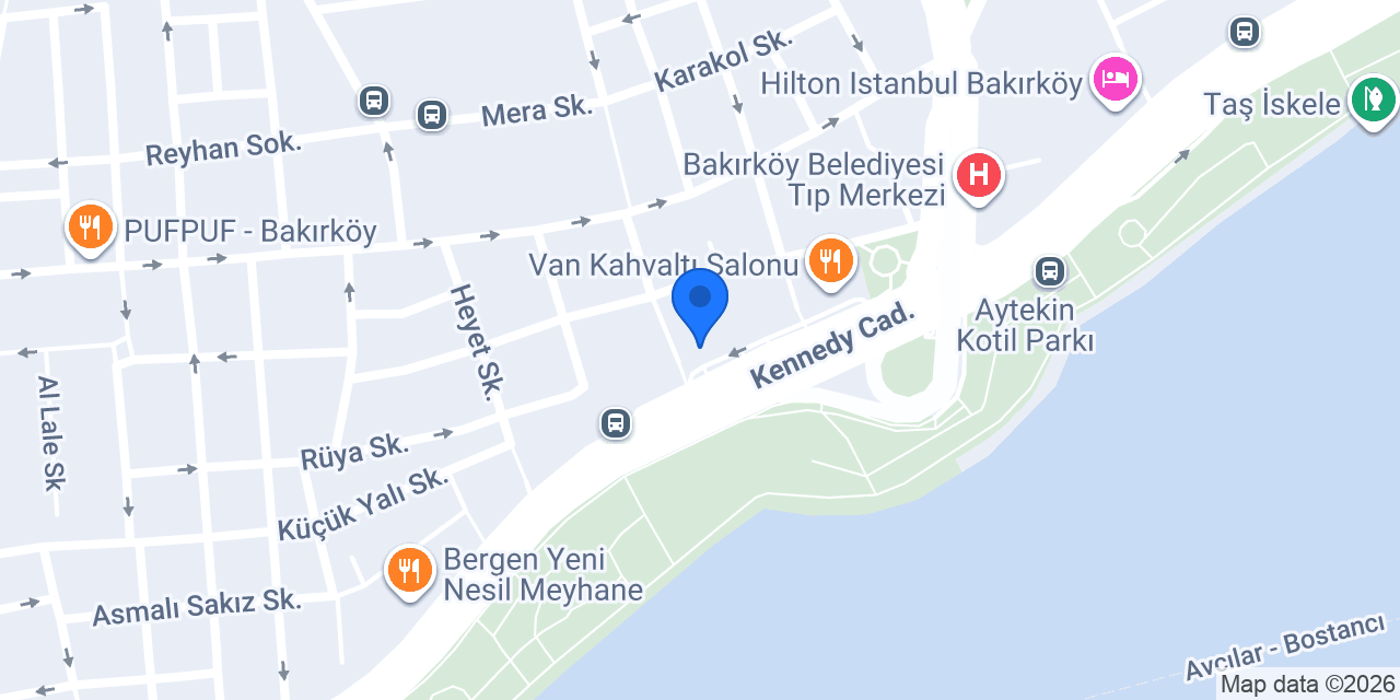İzmir Balık Restoran konumu